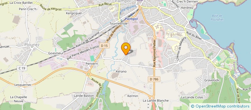 localisation de l'entreprise SCI AN&CO2  PAIMPOL