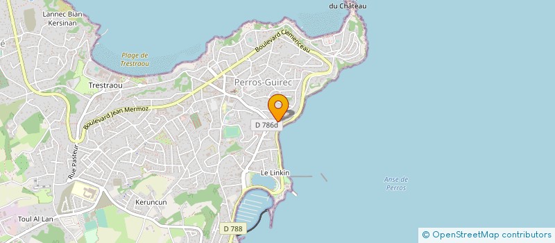 localisation de l'entreprise SCI AN DALLAR  PERROS-GUIREC