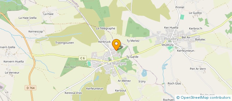 localisation de l'entreprise SCI AN EIENN  LA MARTYRE