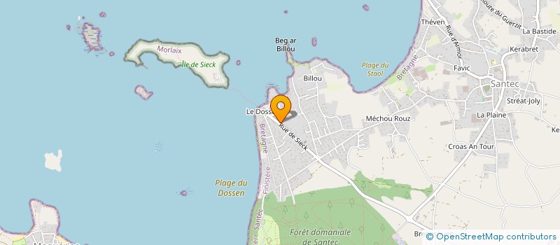 localisation de l'entreprise SCI AN ENEZ  SAINT-POL-DE-LEON