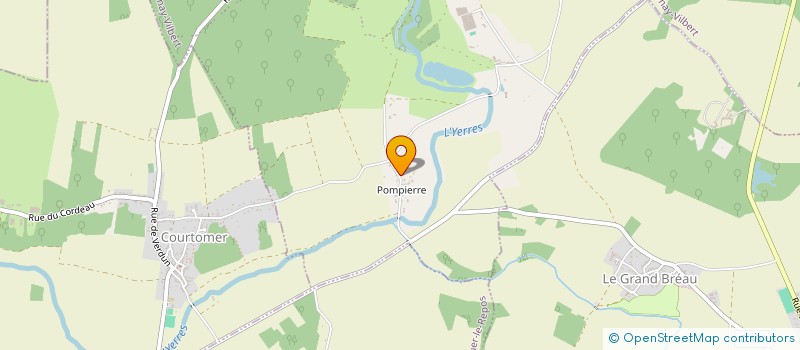 localisation de l'entreprise SCI AN'IMMO  BERNAY-VILBERT