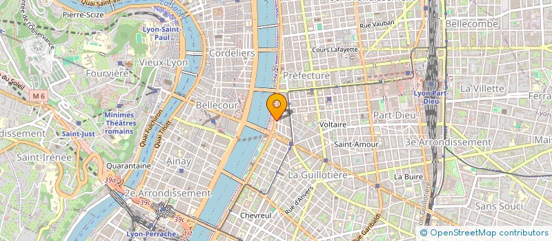 localisation de l'entreprise SCI AN-VIL  LYON