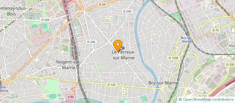 localisation de l'entreprise SCI ANA  LE PERREUX-SUR-MARNE