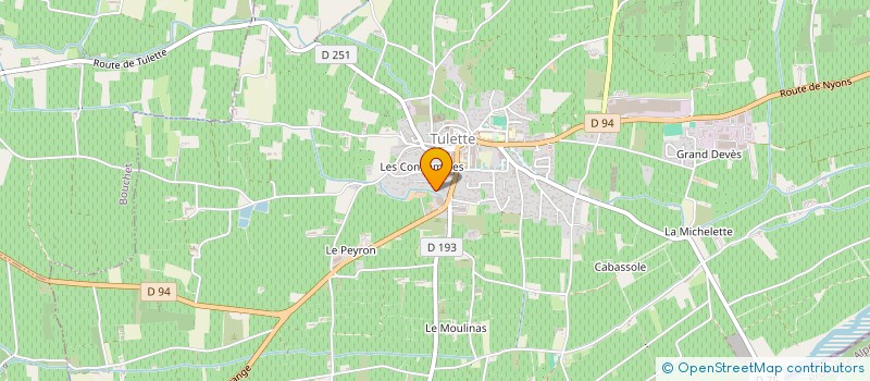 localisation de l'entreprise SCI ANA  BOUCHET