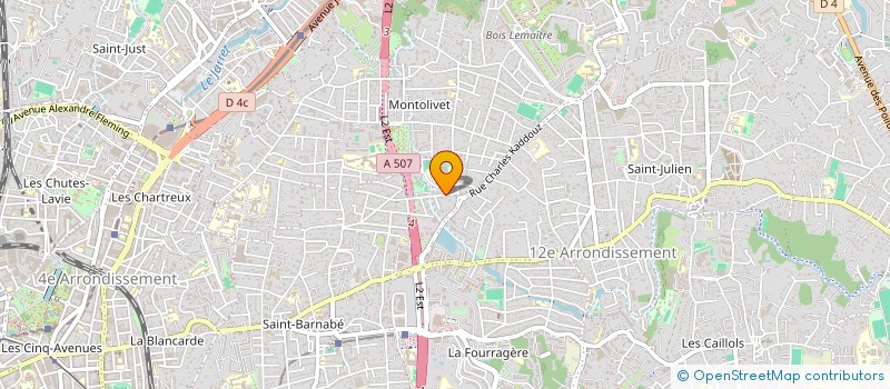 localisation de l'entreprise SCI ANA à MARSEILLE
