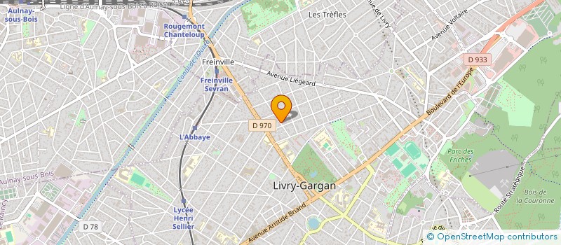 localisation de l'entreprise SCI ANA à LIVRY-GARGAN