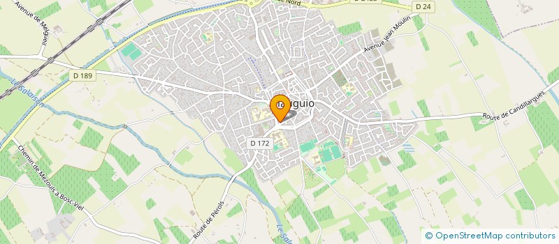 localisation de l'entreprise SCI ANAAT  MAUGUIO