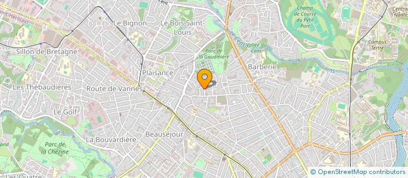 localisation de l'entreprise SCI ANACHA  NANTES