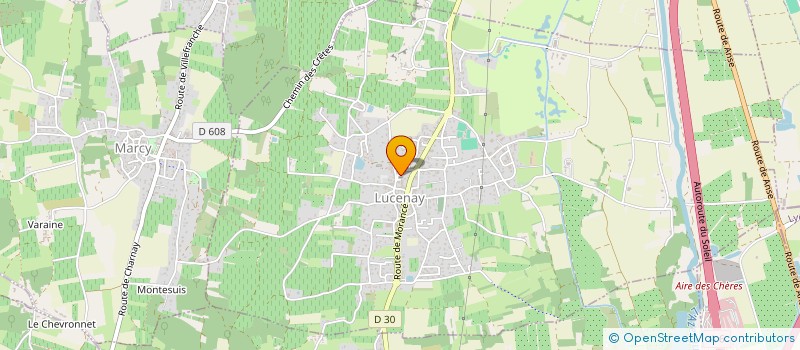 localisation de l'entreprise SCI ANACHLO  LUCENAY