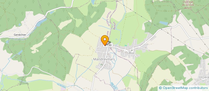 localisation de l'entreprise SCI ANACLEM  MANDREVILLARS