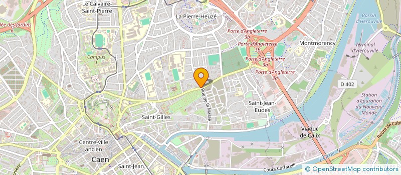 localisation de l'entreprise SCI ANACRI à CAEN