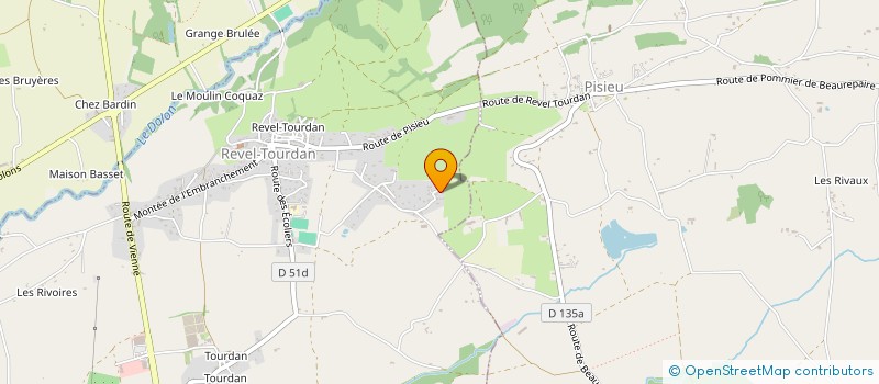 localisation de l'entreprise SCI ANADEL  REVEL-TOURDAN