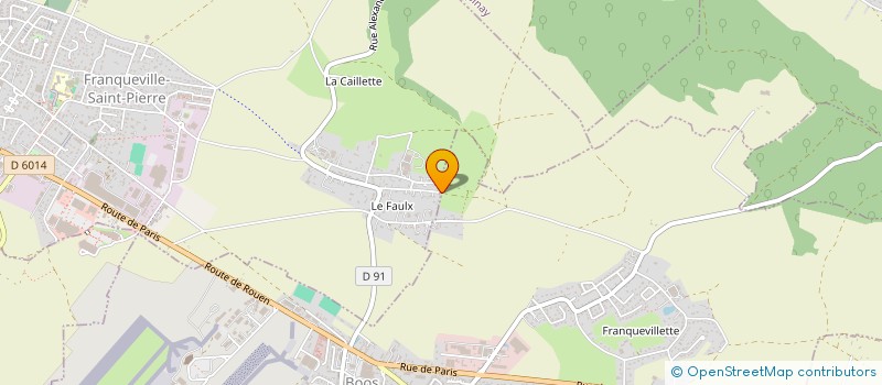 localisation de l'entreprise SCI ANADEL  FRANQUEVILLE-SAINT-PIERRE