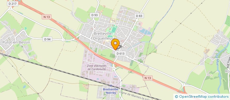 localisation de l'entreprise SCI ANAE IMMO  ROTS