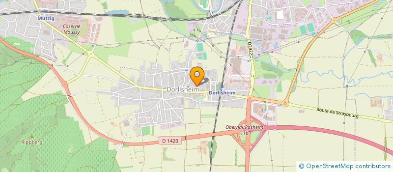 localisation de l'entreprise SCI ANAELLE  DORLISHEIM