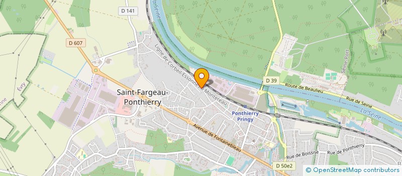 localisation de l'entreprise SCI ANAFAN & PABENAL  SAINT-FARGEAU-PONTHIERRY