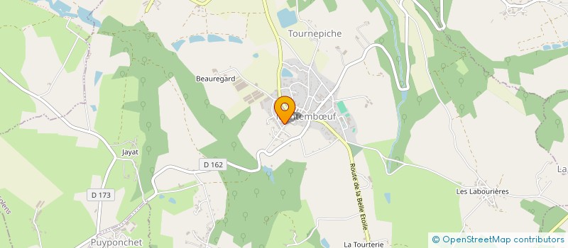 localisation de l'entreprise SCI ANAFLOR à MONTEMBŒUF