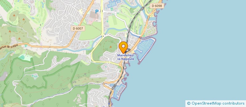 localisation de l'entreprise SCI ANAID à MANDELIEU LA NAPOULE