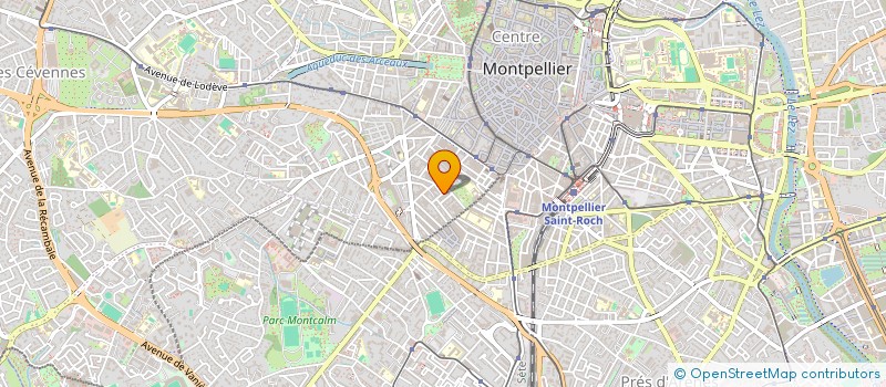 localisation de l'entreprise SCI ANAIS à MONTPELLIER