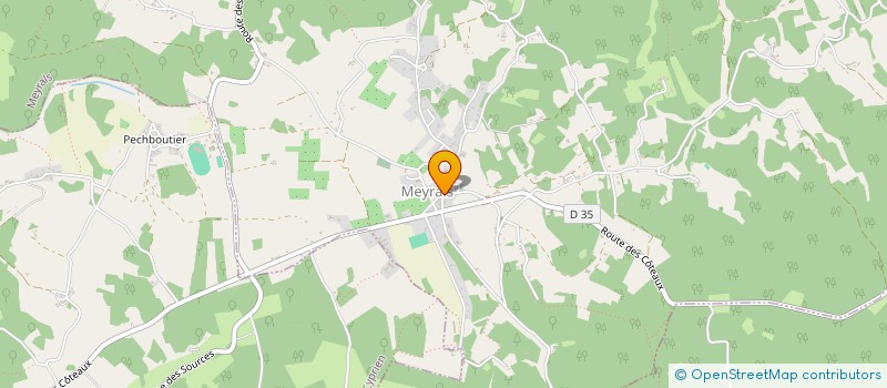 localisation de l'entreprise SCI ANAIS à VEZAC