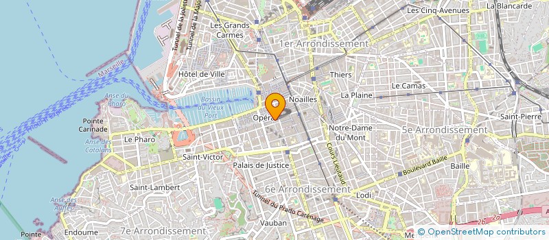 localisation de l'entreprise SCI ANAIS à MARSEILLE
