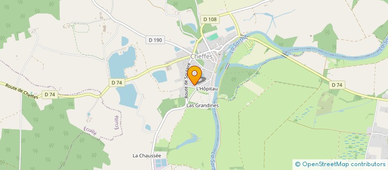 localisation de l'entreprise SCI ANAIS  TIERCE