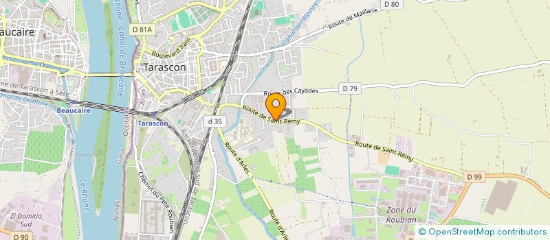 localisation de l'entreprise SCI ANAIS  TARASCON