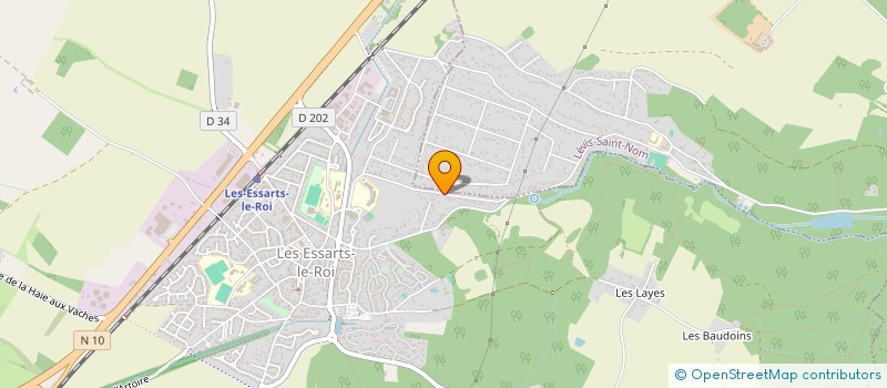 localisation de l'entreprise SCI ANAIS  LES ESSARTS-LE-ROI