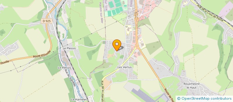 localisation de l'entreprise SCI ANAIS  SAINT-AUBIN-SUR-SCIE