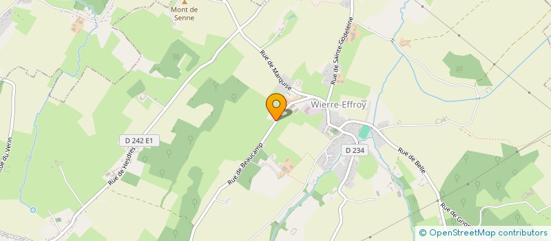 localisation de l'entreprise SCI ANAIS  WIERRE-EFFROY