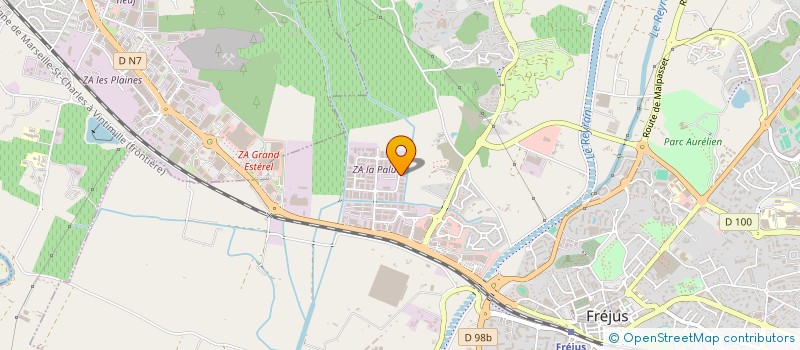 localisation de l'entreprise SCI ANAIS à FREJUS