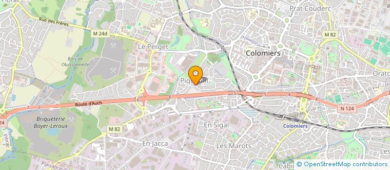 localisation de l'entreprise SCI ANAIS à COLOMIERS
