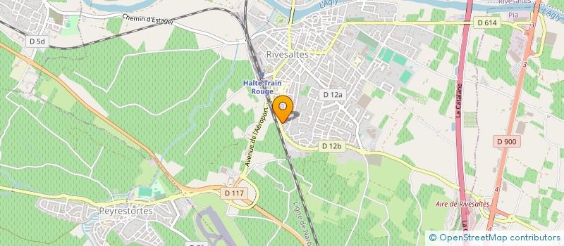 localisation de l'entreprise SCI ANAIS  RIVESALTES