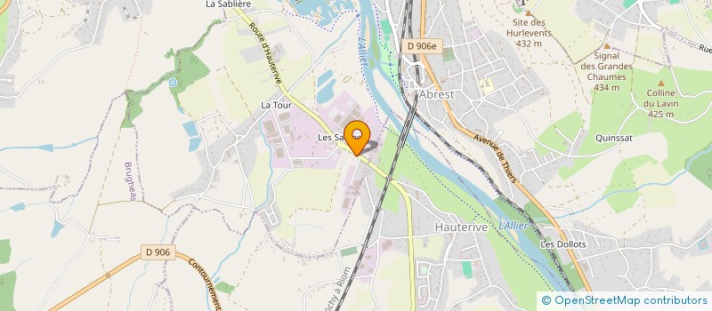 localisation de l'entreprise SCI ANAIS-ELODIE  ABREST