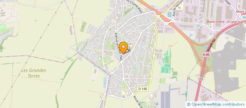 localisation de l'entreprise SCI ANAIS HEMIANT à CORBAS