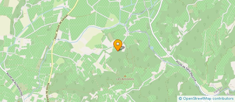 localisation de l'entreprise SCI ANAISA  VISAN