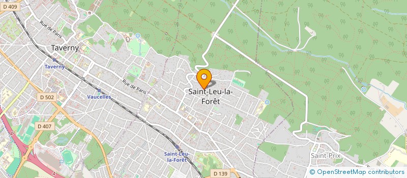 localisation de l'entreprise SCI ANAJELIE  ST LEU LA FORET