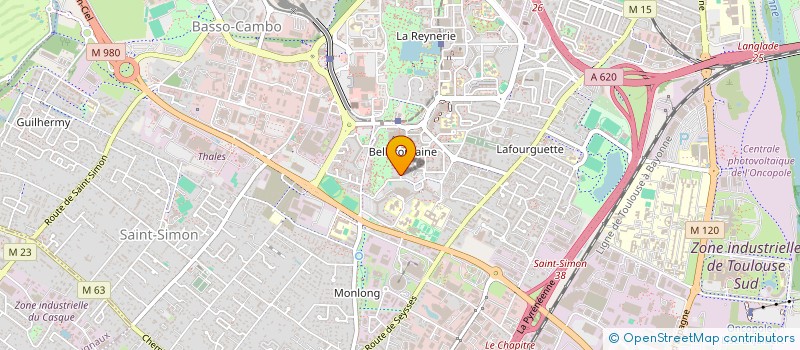 localisation de l'entreprise SCI ANAKA à TOULOUSE