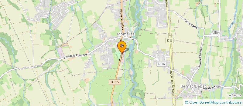 localisation de l'entreprise SCI ANAKAO MSP  MOMERES