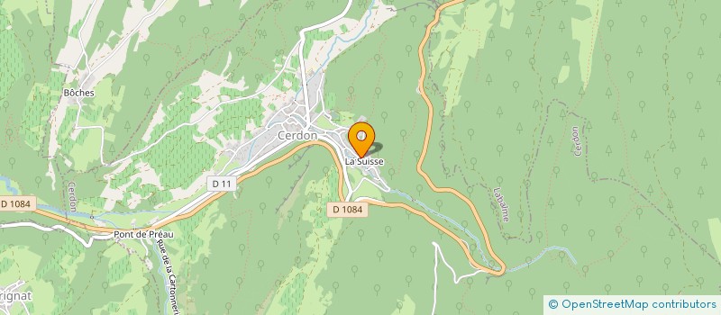 localisation de l'entreprise SCI ANALEDDYTE à CERDON