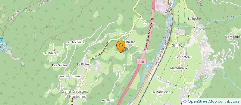 localisation de l'entreprise SCI ANALEX  EPIERRE