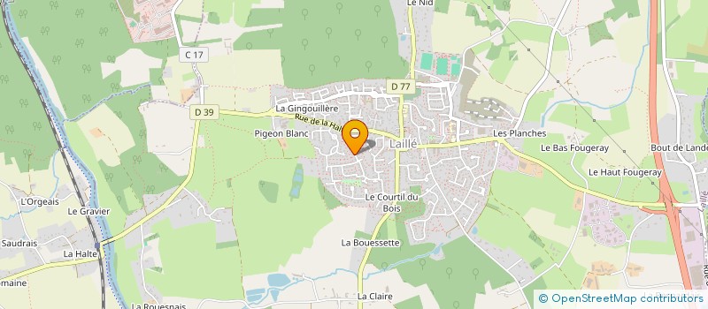 localisation de l'entreprise SCI ANALEX  LAILLE