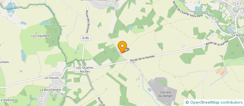 localisation de l'entreprise SCI ANAMANDINE  SAINT-VINCENT-SUR-GRAON