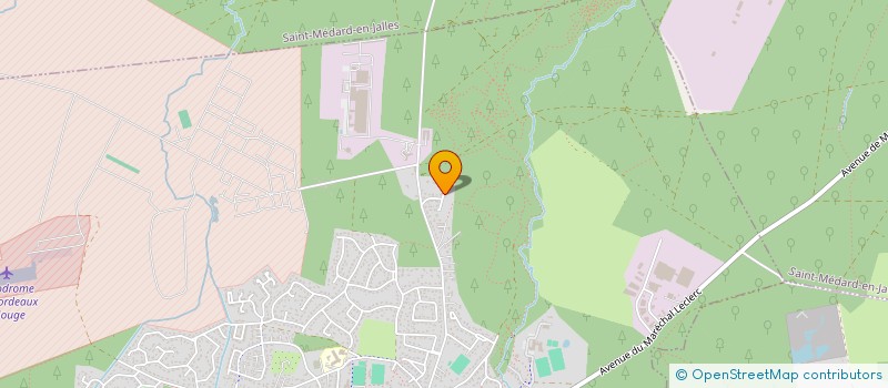 localisation de l'entreprise SCI ANAMAX  MARTIGNAS SUR JALLE