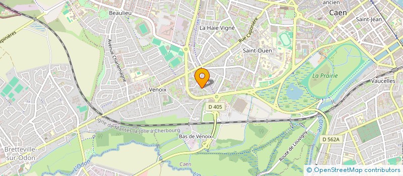 localisation de l'entreprise SCI ANAMO à CAEN