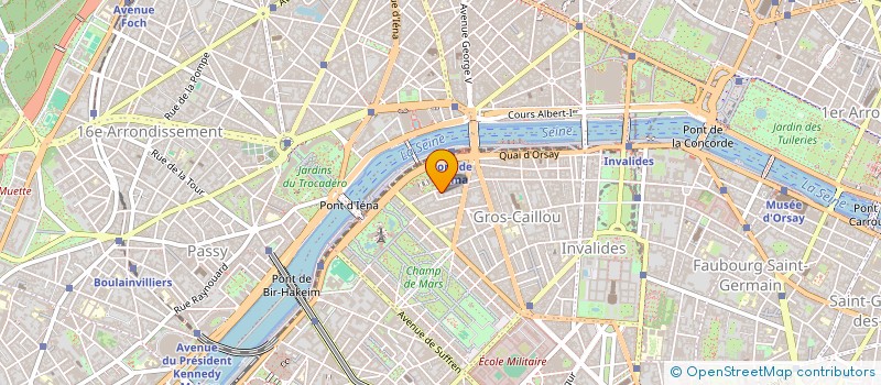 localisation de l'entreprise SCI ANANDA HOUSE 3  PARIS