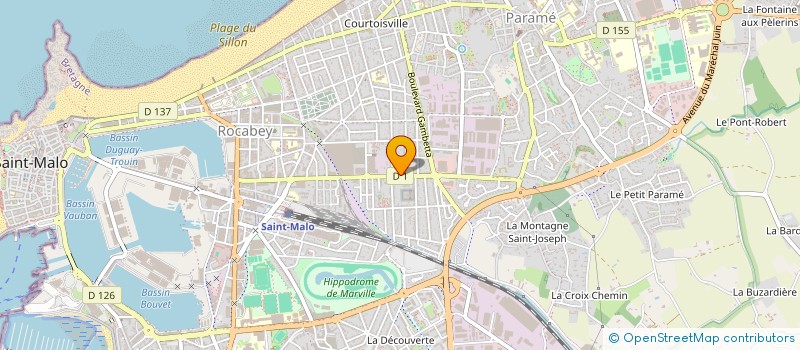 localisation de l'entreprise SCI ANANTO  SAINT-MALO