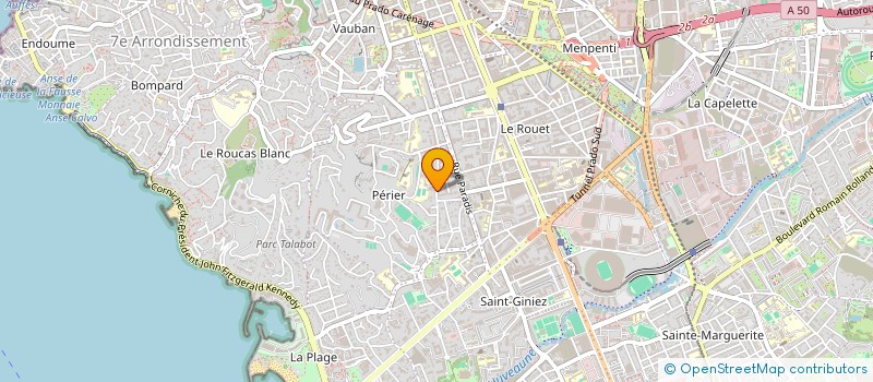 localisation de l'entreprise SCI ANAPOLA à MARSEILLE