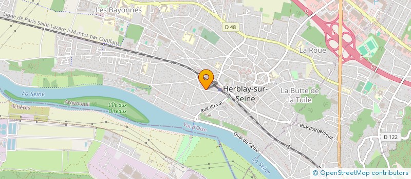 localisation de l'entreprise SCI ANARMAND  HERBLAY-SUR-SEINE