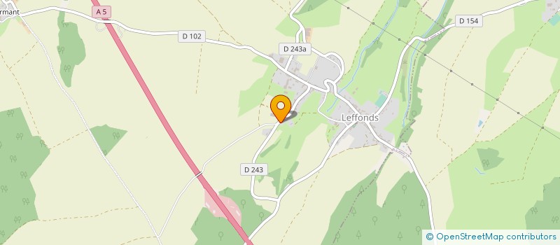 localisation de l'entreprise SCI ANARORE à LEFFONDS